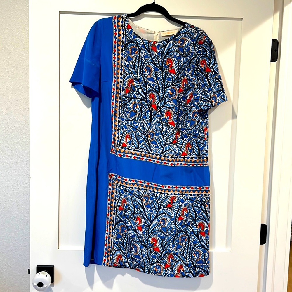Tory Burch silk shirt dress